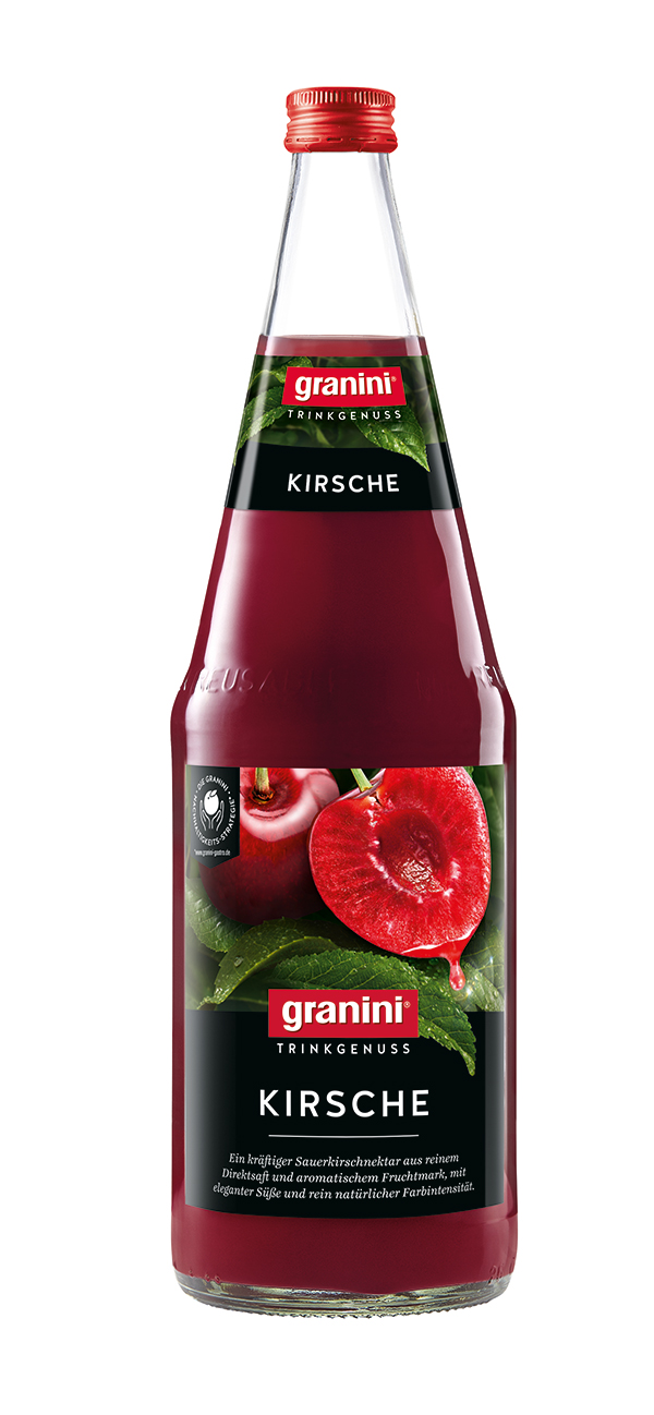 Granini Trinkgenuss Kirsch  6 x 1,0 l (Glas)