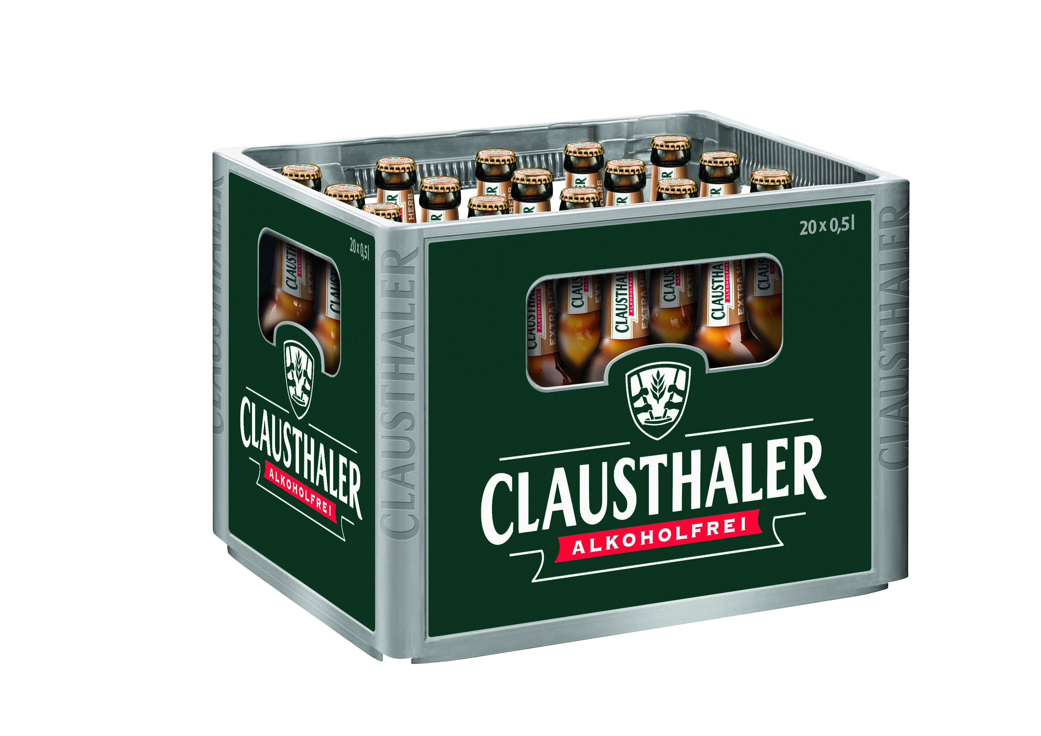 Clausthaler extra herb 20 x 0,5 l (Glas)