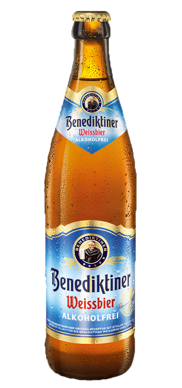 Benediktiner Weissbier alkoholfrei 20 x 0,5 l (Glas)