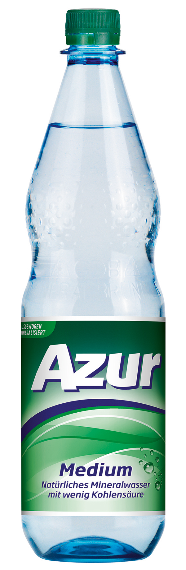 Azur medium 12 x 1,0 l (PET)