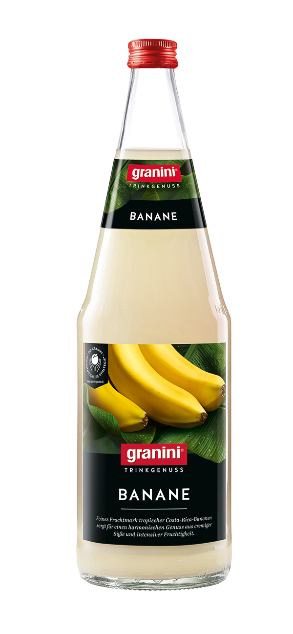 Granini Trinkgenuss Banane  6 x 1,0 l (Glas)