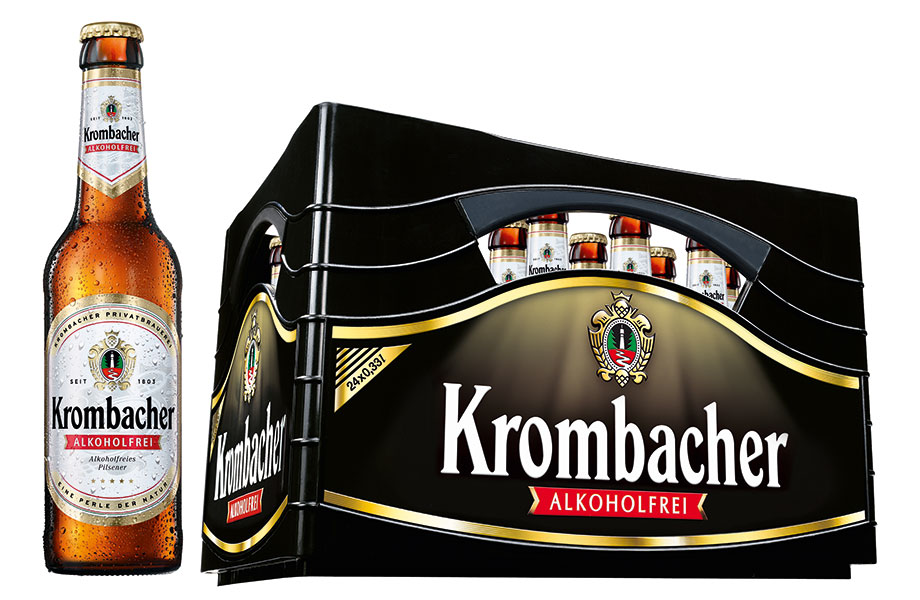 Krombacher alkoholfrei 24 x 0,33 l (Glas)