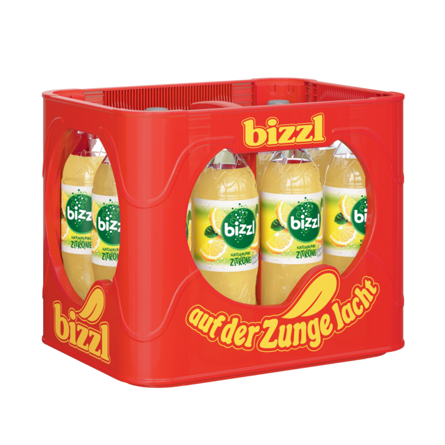 Bizzl Naturherbe Zitrone Zuckerfrei 12 x 1,0 l (PET)