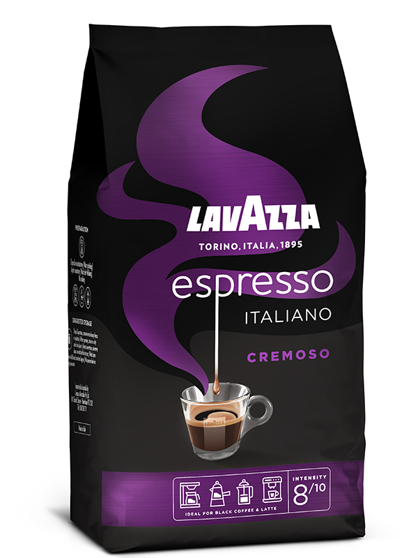 Lavazza Espresso Cremoso ganze Bohnen  1 x 1,0 kg Pkg