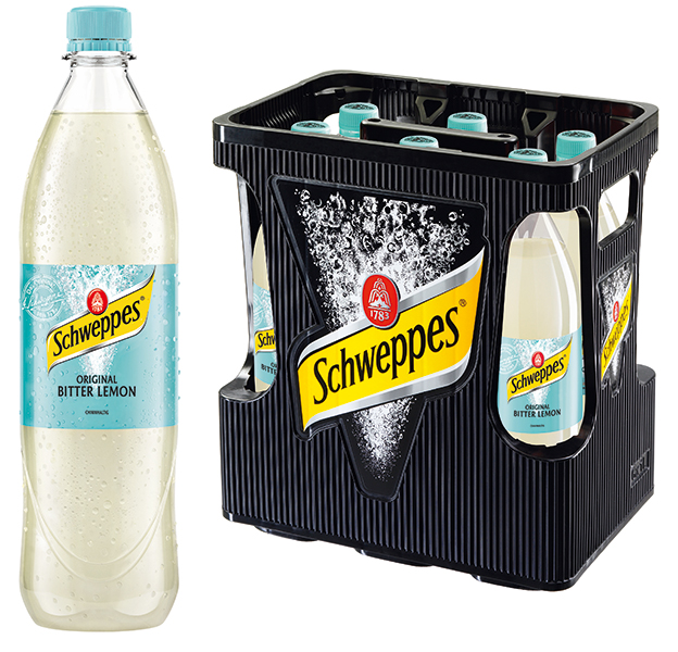 Schweppes original Bitter Lemon  6 x 1,0 l (PET)