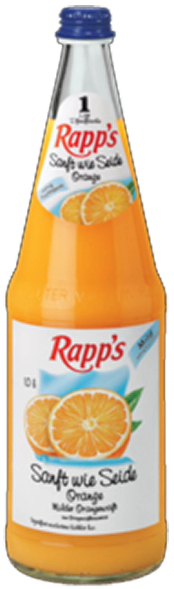 Rapps sanft wie Seide Orange  6 x 1,0 l (Glas)