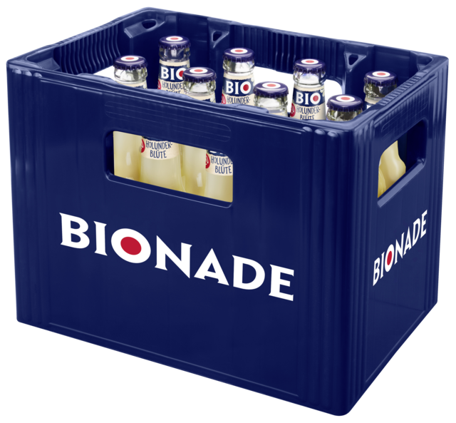BIONADE Holunderblüte 12 x 0,33 l  (Glas)