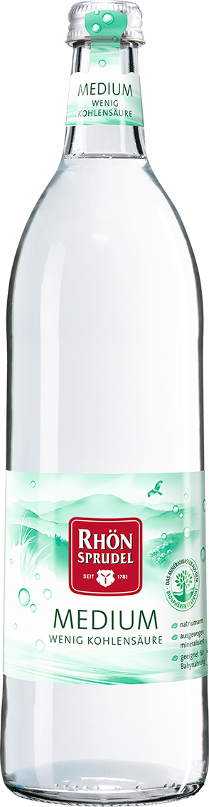 RhönSprudel medium 12 x 0,75 l (Glas)