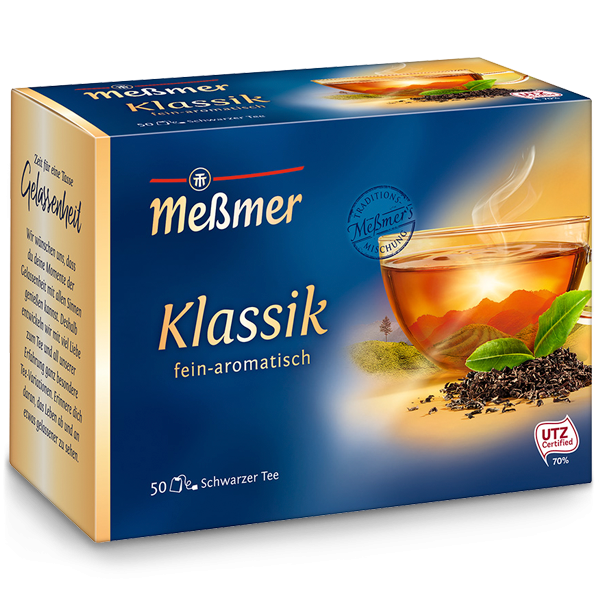 Meßmer Schwarzer Tee Klassik 50 St. x 1,75 g Pkg