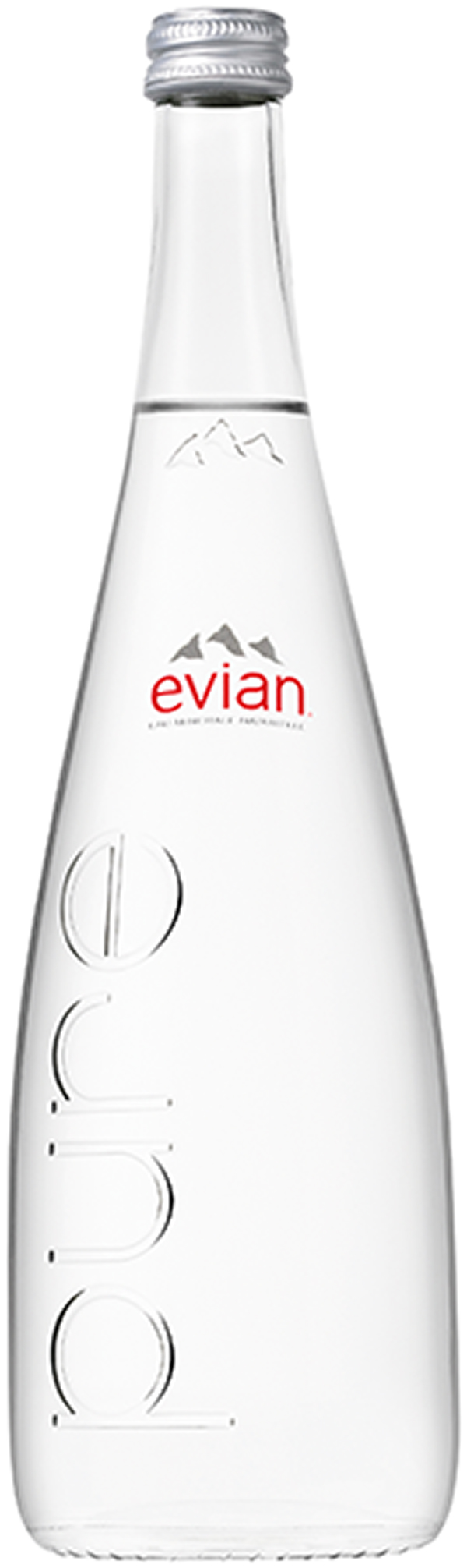 Evian naturelle 12x0,75 l