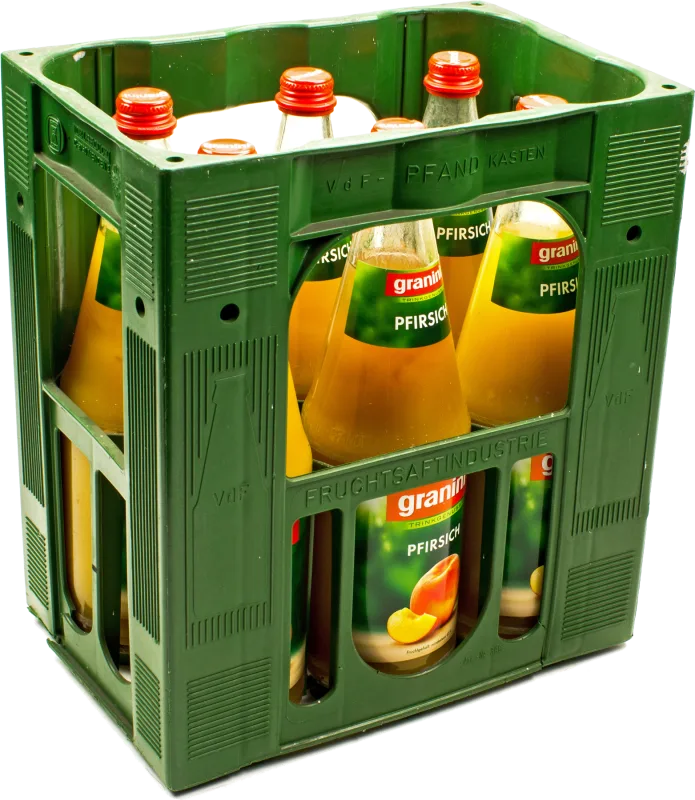 Granini Trinkgenuss Pfirsisch  6 x 1,0 l (Glas)