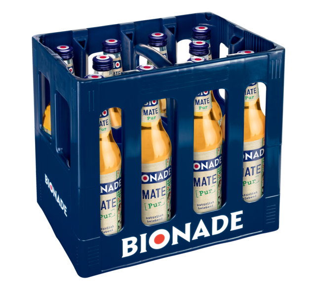 Bionade Bio Mate Pur  10 x 0,5 l (Glas)