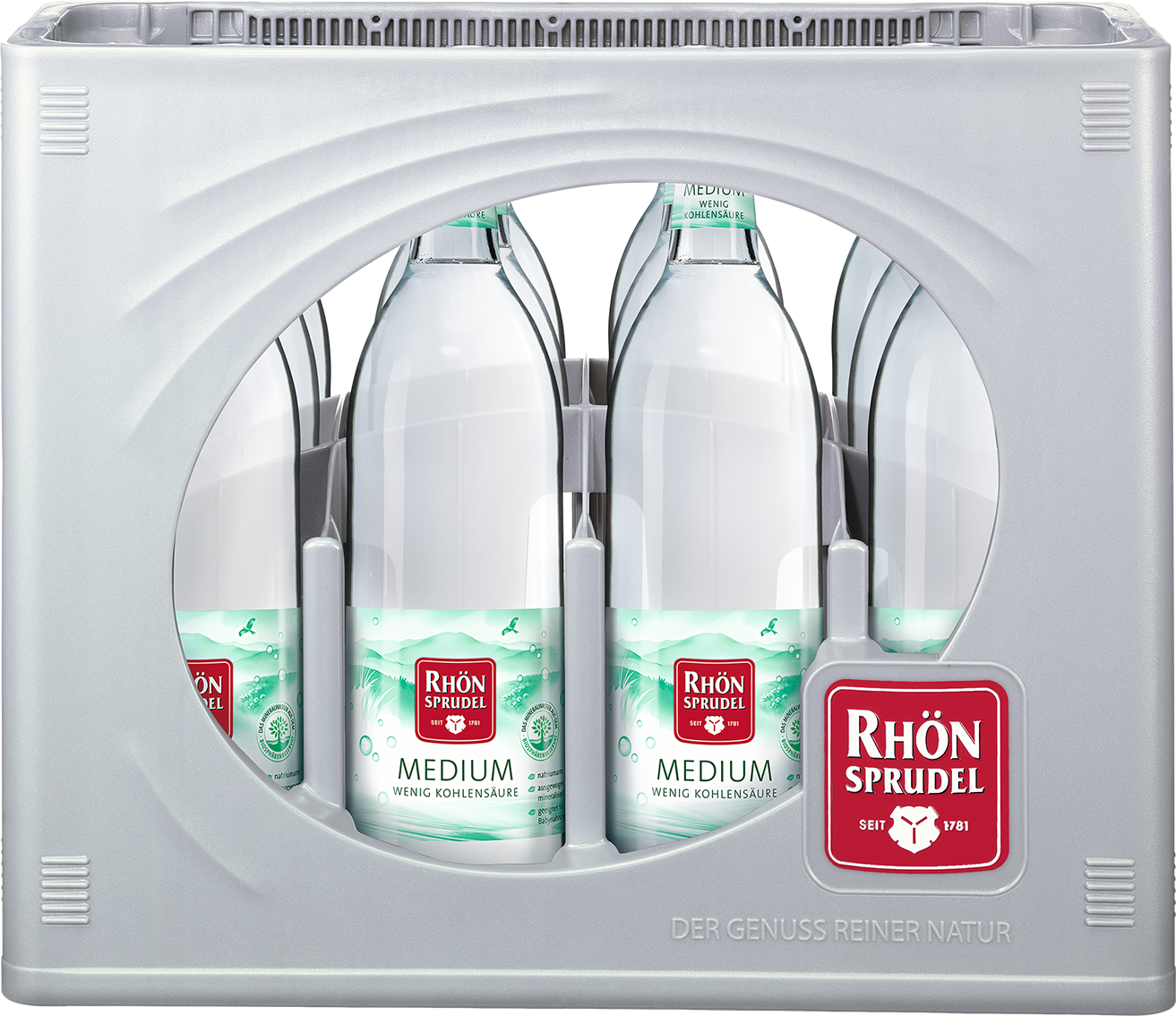 RhönSprudel medium 12 x 0,75 l (Glas)
