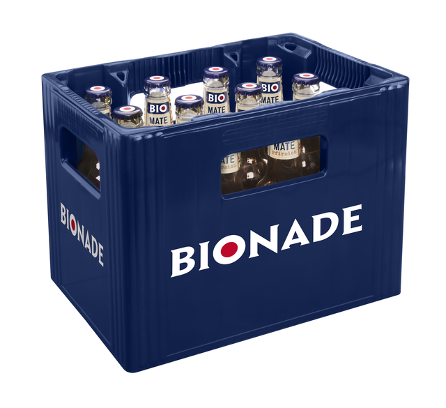 Bionade Bio Mate Pfirsich  12 x 0,33 l (Glas)