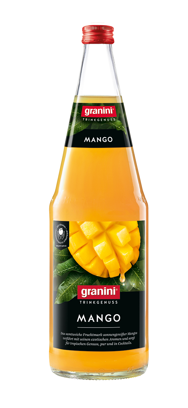 Granini Trinkgenuss Mango  6 x 1,0 l (Glas)