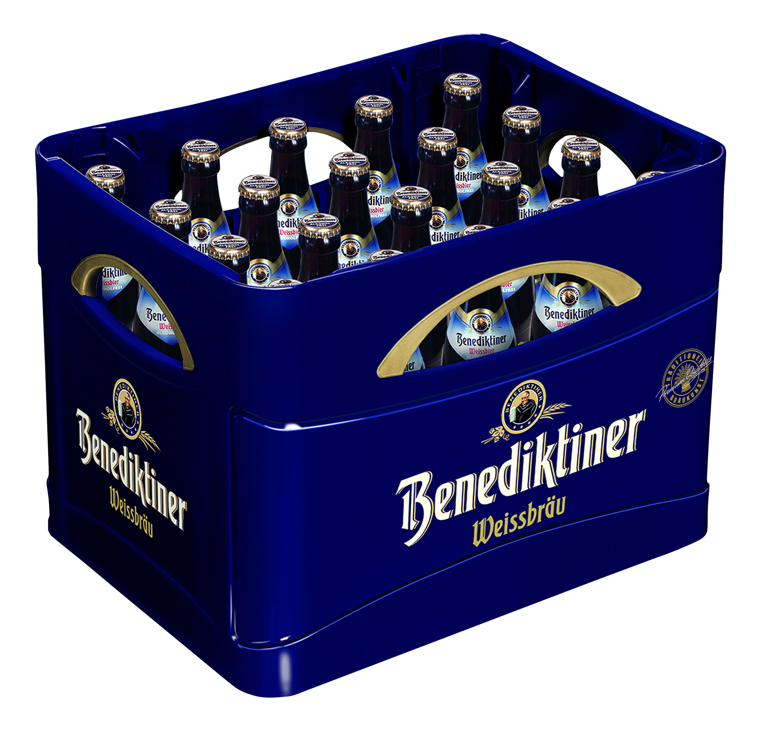 Benediktiner Weissbier alkoholfrei 20 x 0,5 l (Glas)