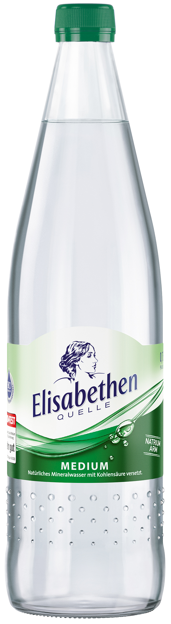 Elisabethen Quelle Medium Bio Mineralwasser 12 x 0,75 l (Glas)