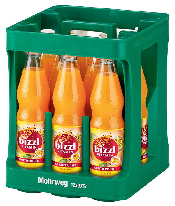 Bizzl Multi Frucht 12 x 0,75 l (PET)