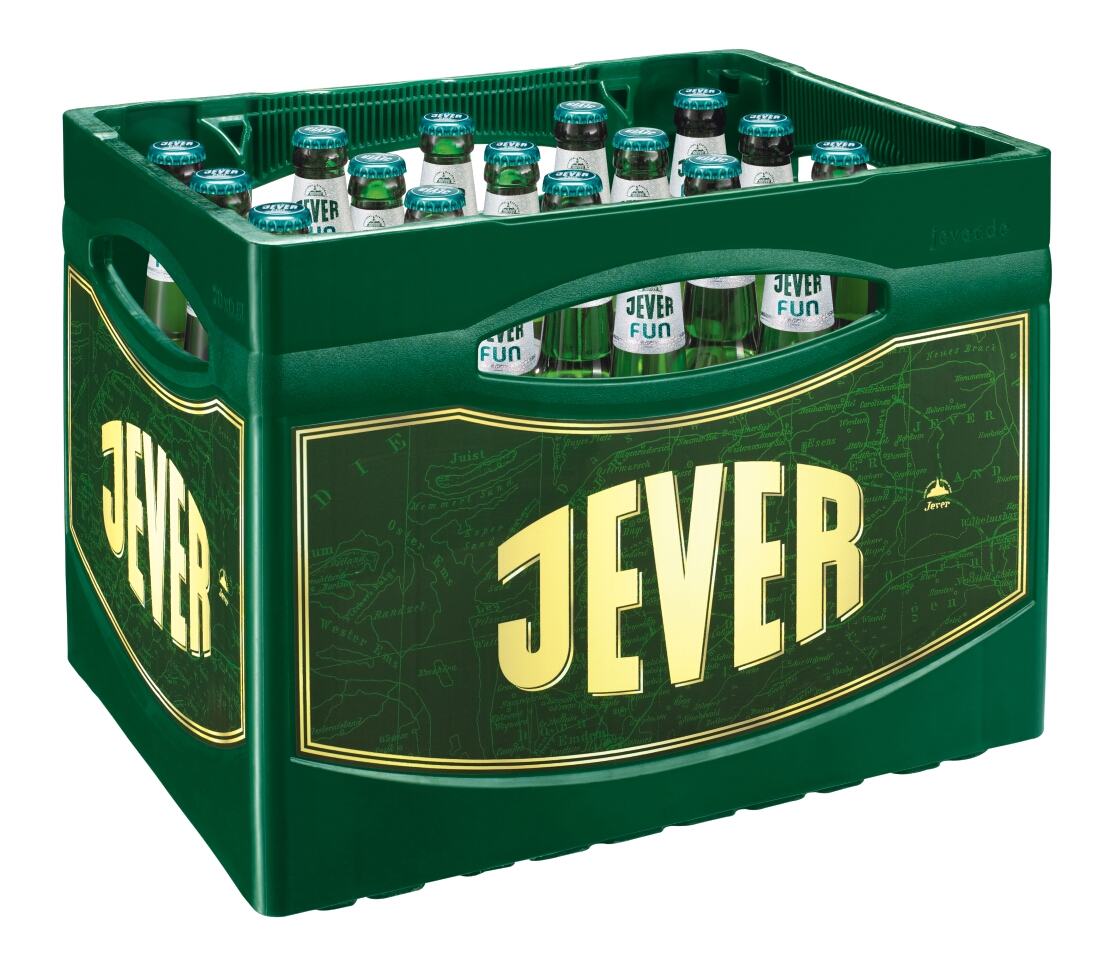 Jever Fun Pilsener alkoholfrei 20 x 0,5 l (Glas)