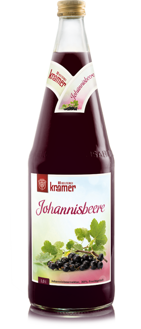 Krämer Johannisbeer-Nektar  6 x 1,0 l (Glas)