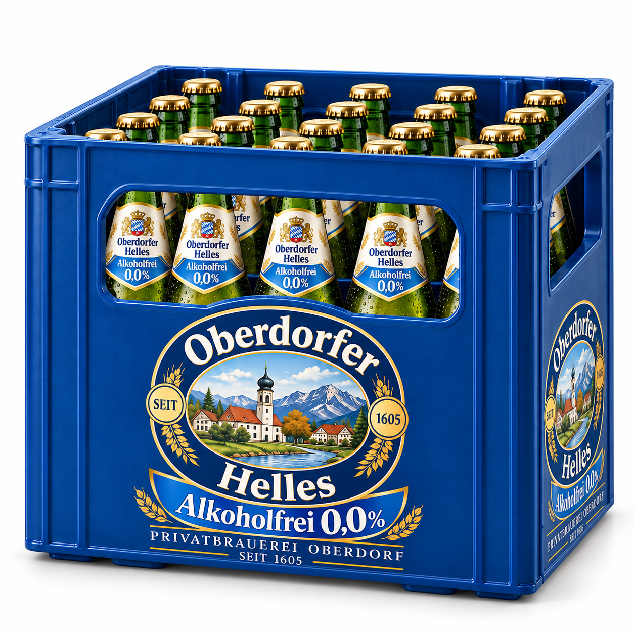 Oberdorfer Helles Alkoholfrei 0,0 % 20 x 0,5 l (Glas)