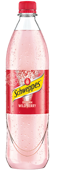 Schweppes Russian Wild Berry  6 x 1,0 l (Glas)