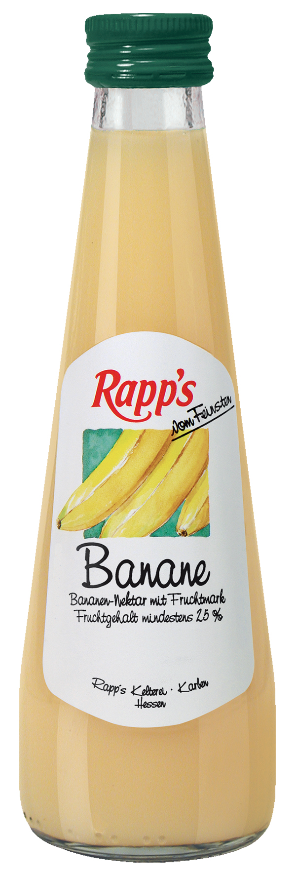 Rapps Banane 24 x 0,2 l (Glas)