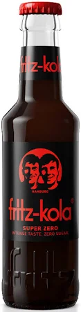 Fritz Kola Superzero 24 x 0,2 l (Glas)