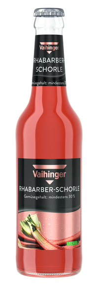 Vaihinger Rhabarber-Schorle 24 x 0,33 l (Glas)