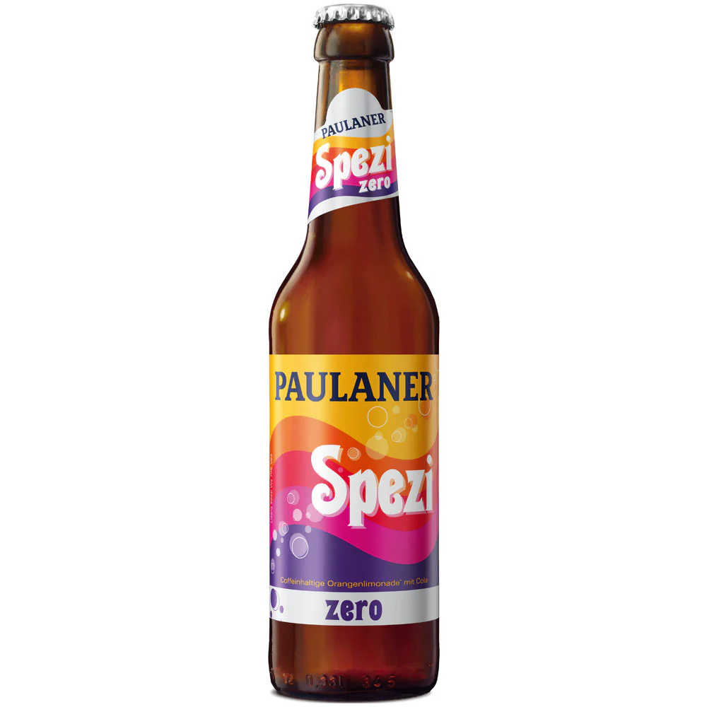 Paulaner Spezi Zero 24 x 0,33 l (Glas)