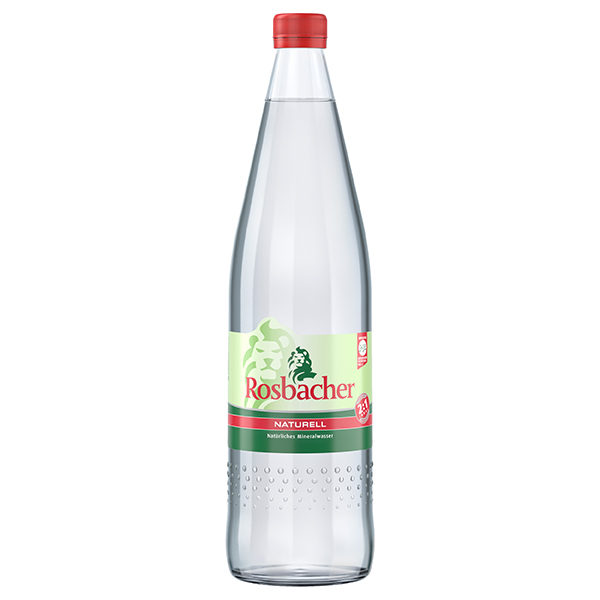 Rosbacher naturell 12 x 0,75 l (Glas)